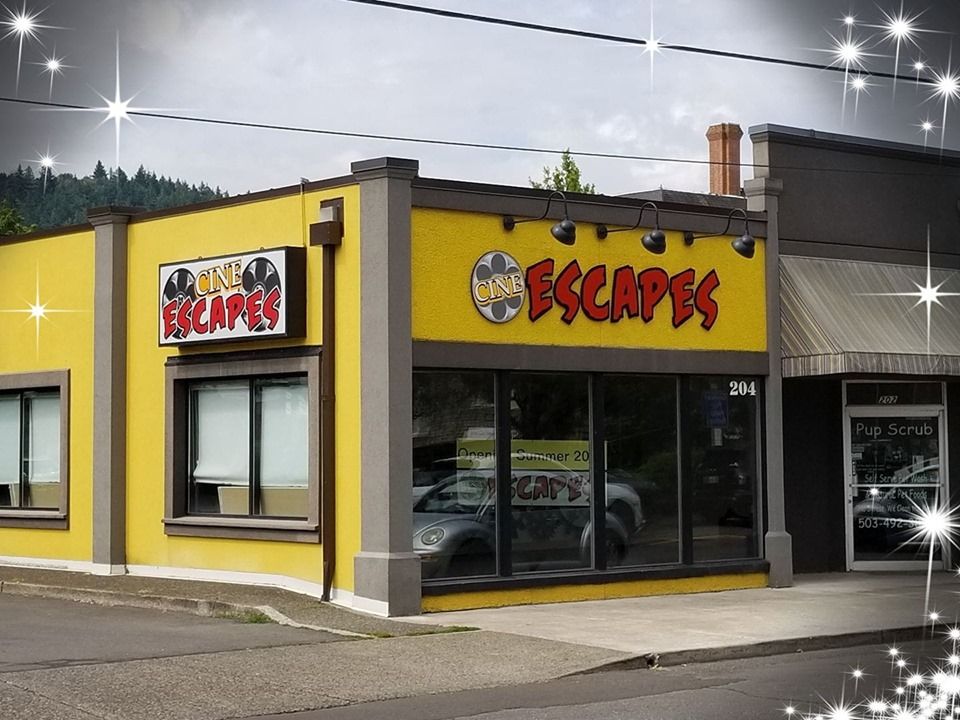 cine escapes escape room in gresham at 204 n.e. 2nd st